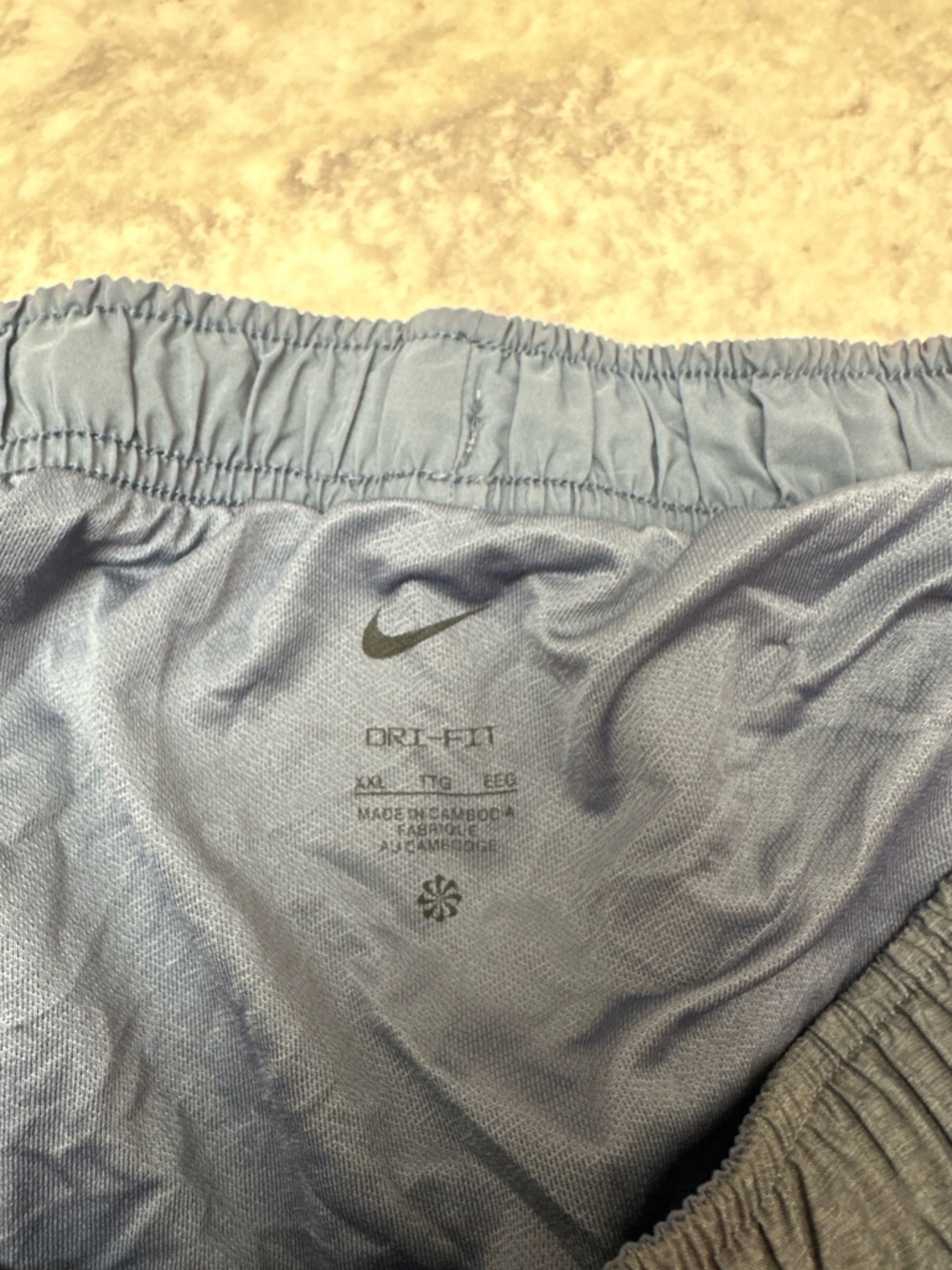 Nike Blue Running Shorts - Picture 2 of 2